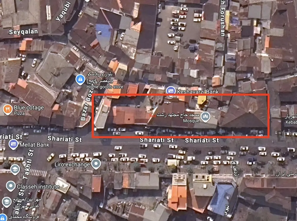 بازار سوخته رشت