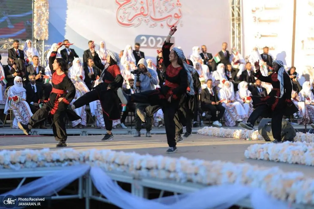 مراسم+عروسی+دستهجمعی+در+غزه+(5)