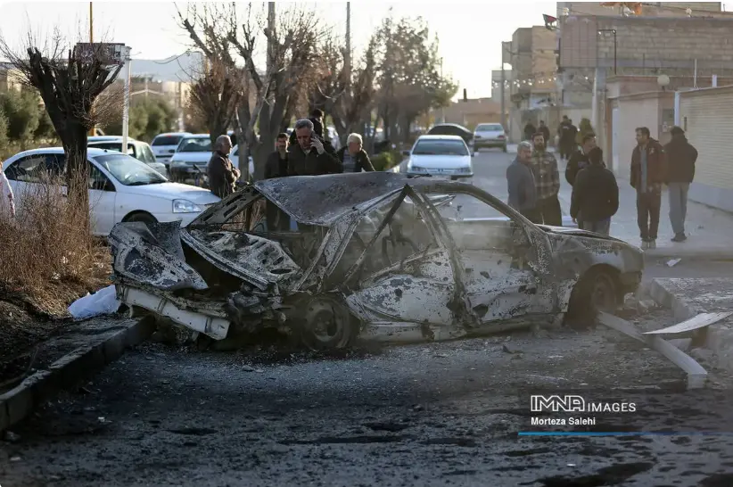 حملات هوایی به یک روستا در اصفهان