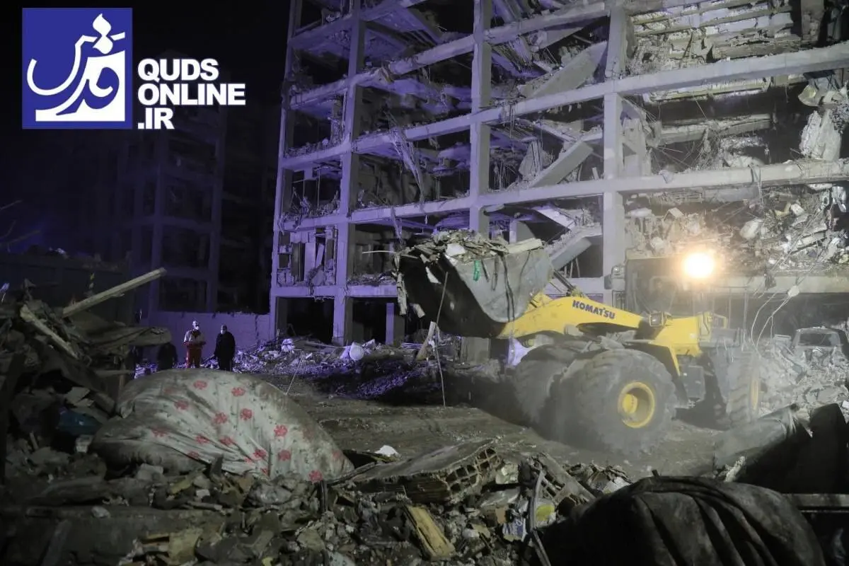 حمله به ساختمان های مسکونی در شرق تهران