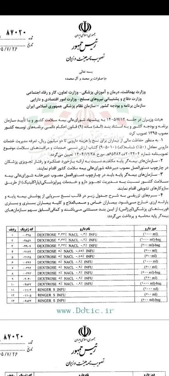 پوشش بیمه ای