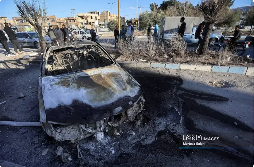 حملات هوایی به یک روستا در اصفهان