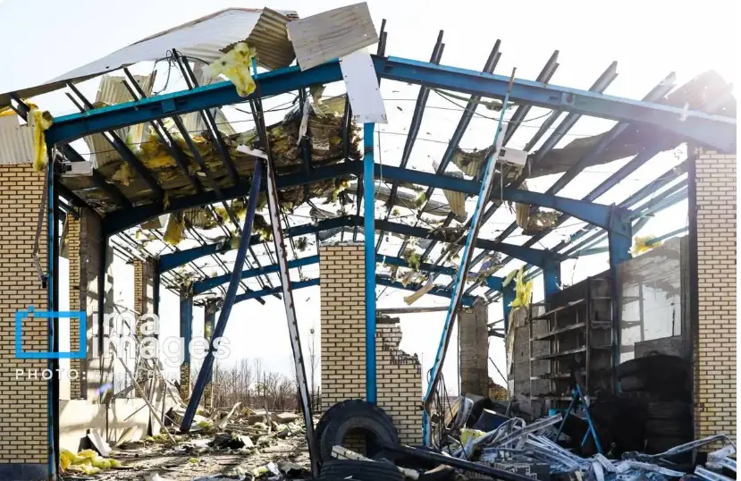  حمله هوایی به مجتمع بین راهی در زنجان