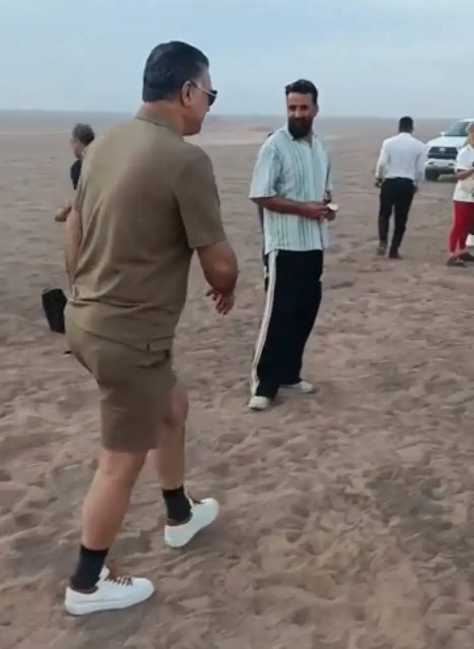 علی دایی در کویر