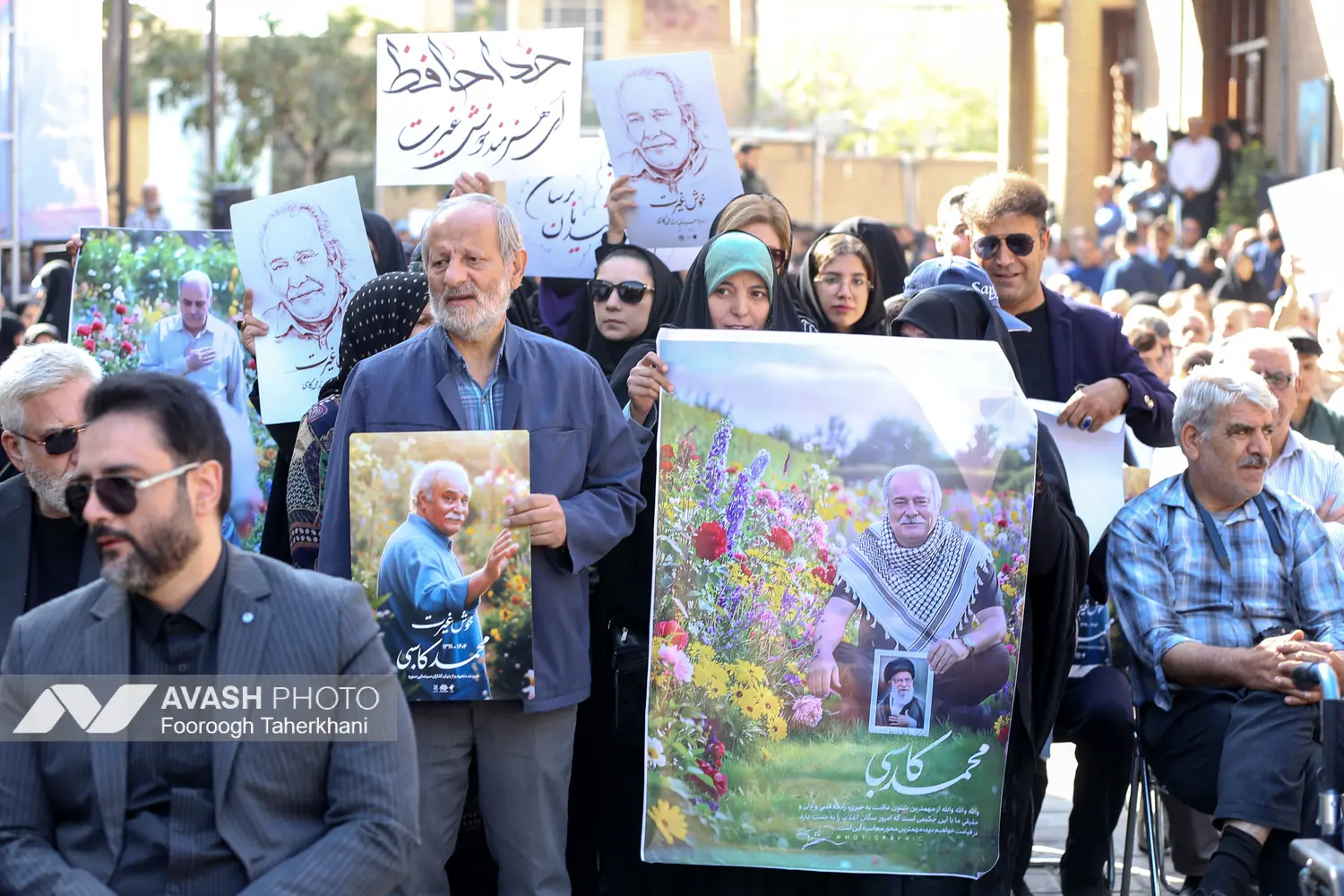 تشییع پیکر محمد کاسبی