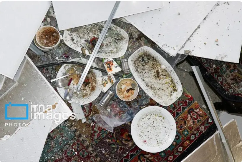  حمله هوایی به مجتمع بین راهی در زنجان