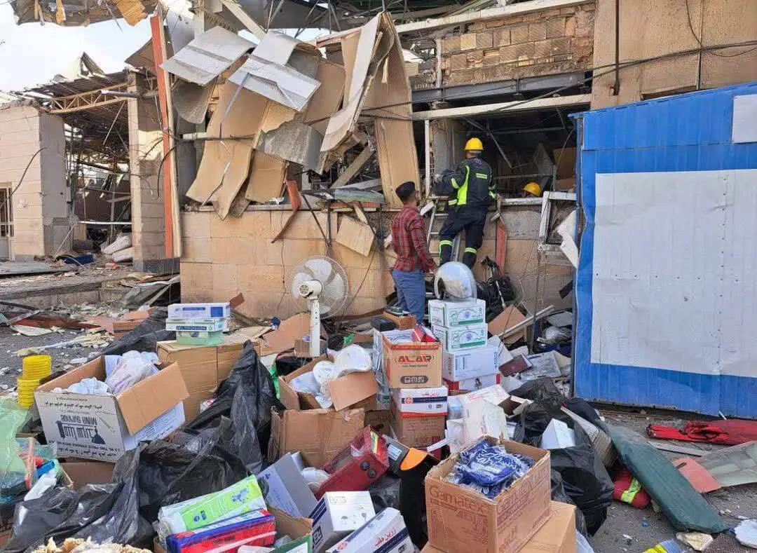 حمله به پایگاه نازی آباد