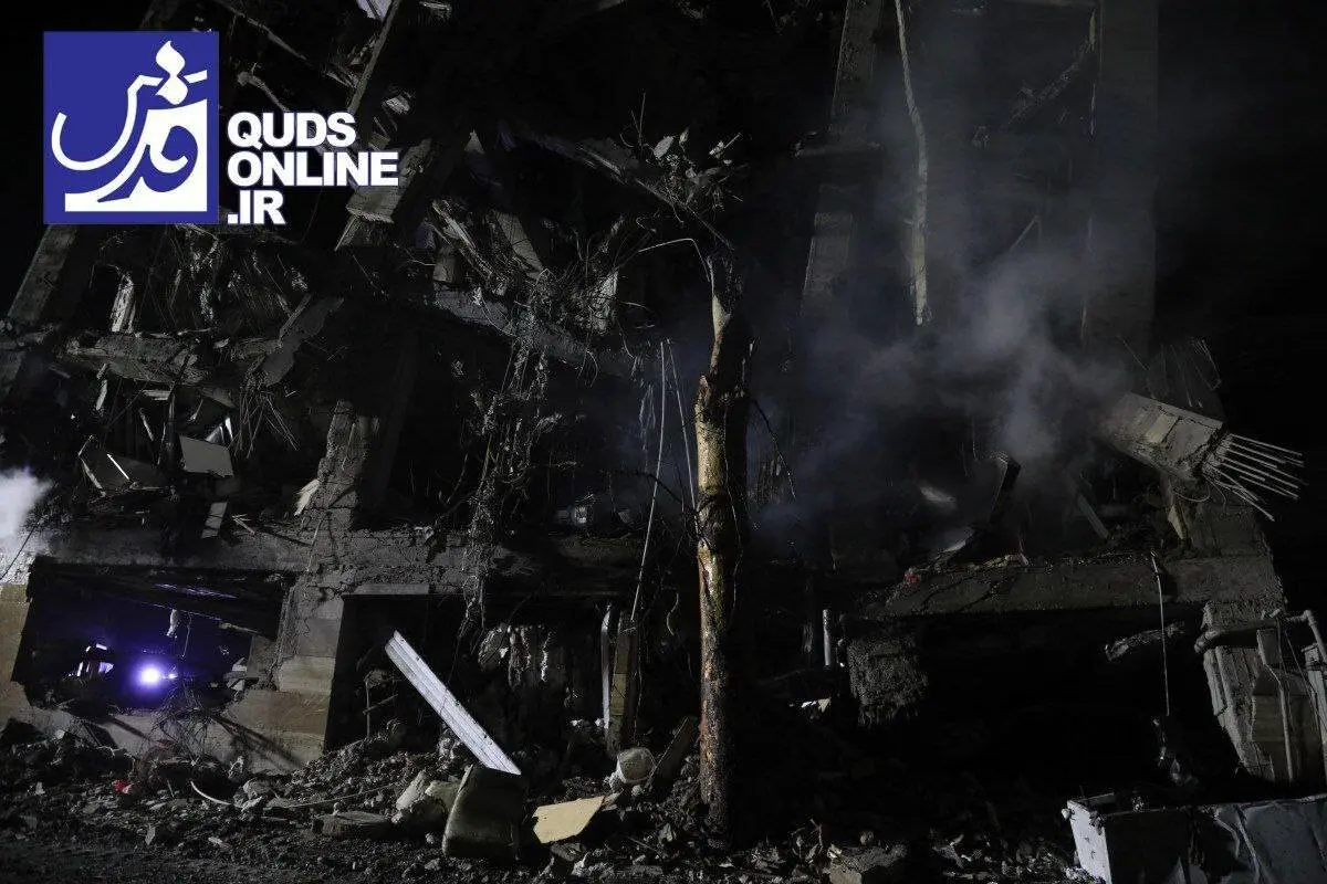 حمله به ساختمان های مسکونی در شرق تهران