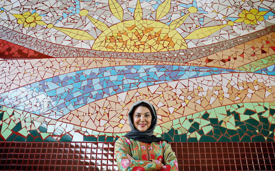 کاشی+کاری+لاله+اسکندری