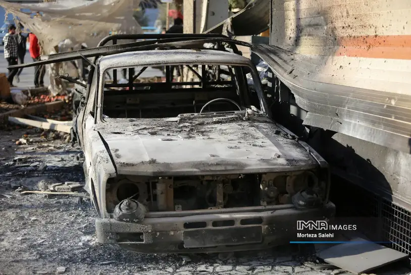 حملات هوایی به یک روستا در اصفهان