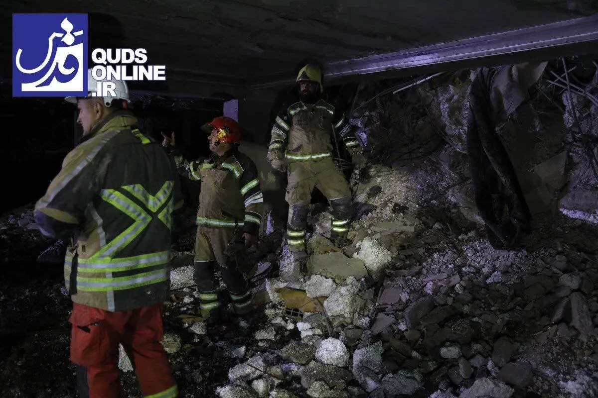 حمله به ساختمان های مسکونی در شرق تهران