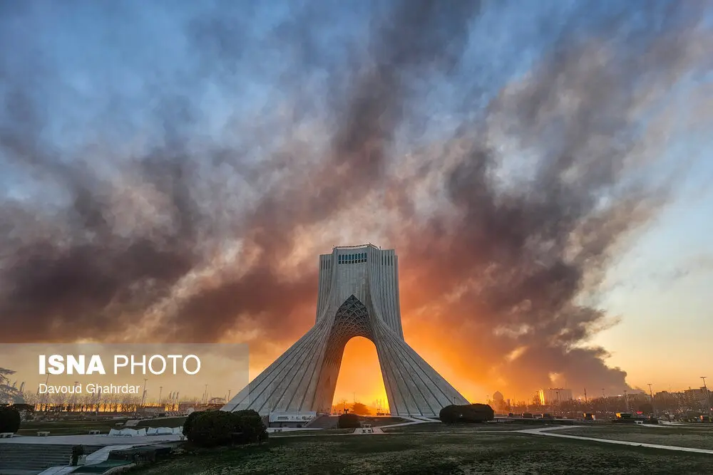 میدان آزادی بعد از انفجار