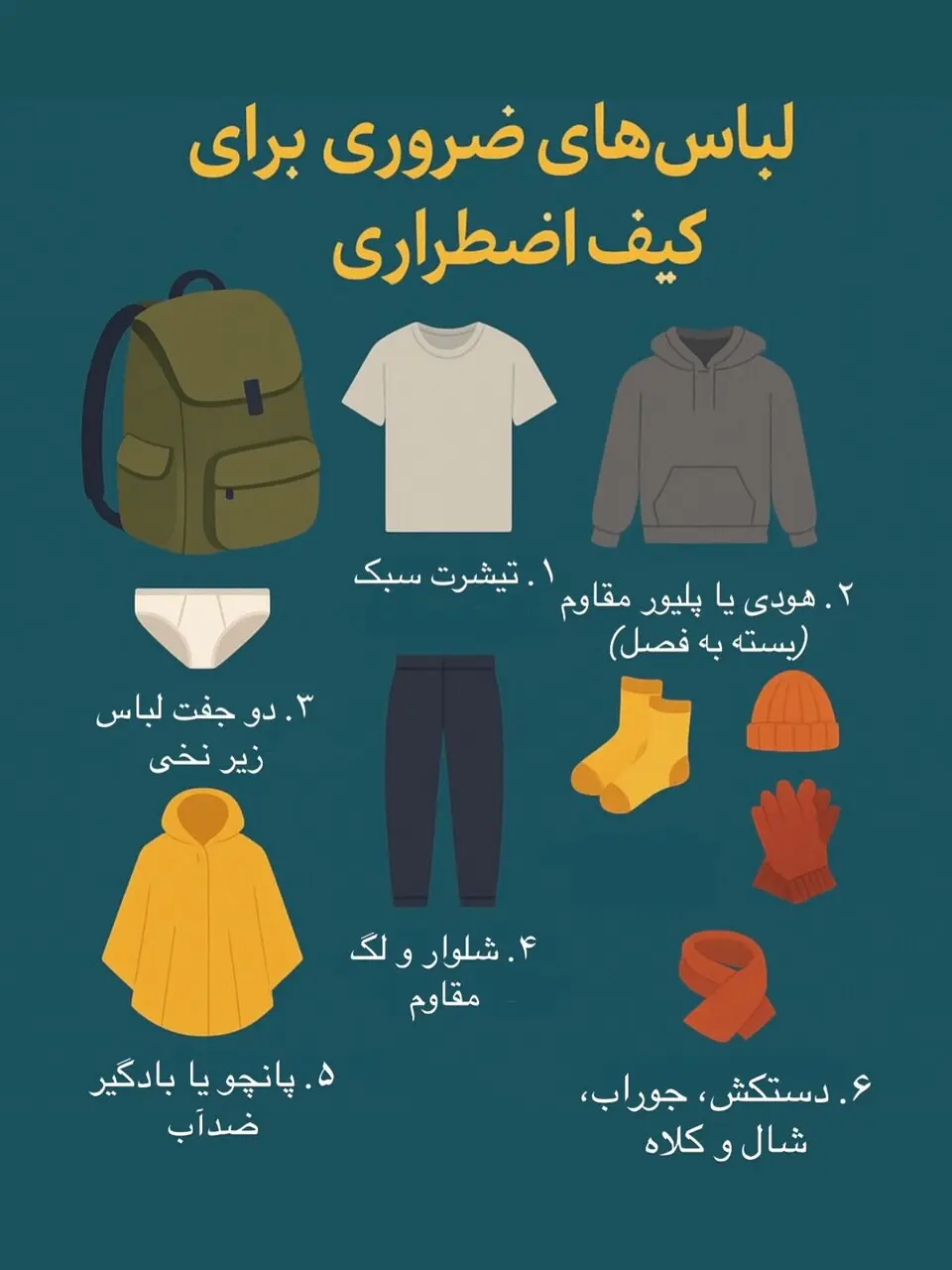 کوله پشتی نجات و بحران