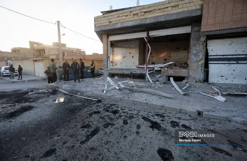 حملات هوایی به یک روستا در اصفهان