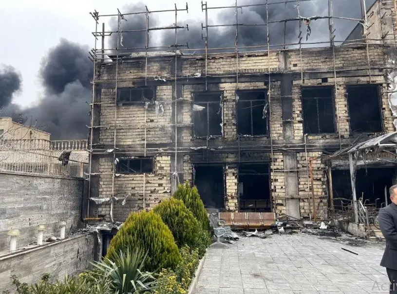 تخریب مرکز دیالیز کرج در پی حملات آمریکا و اسرائیل