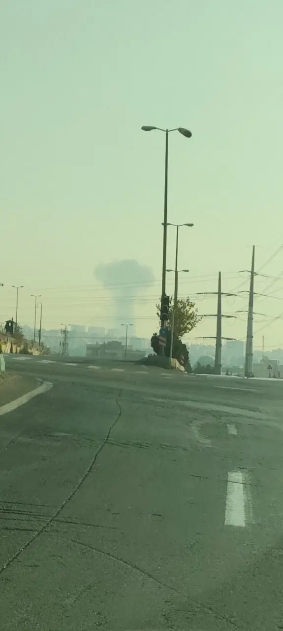 اتش سوزی در تهران