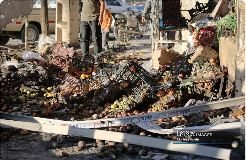 20حملات هوایی به یک روستا در اصفهان