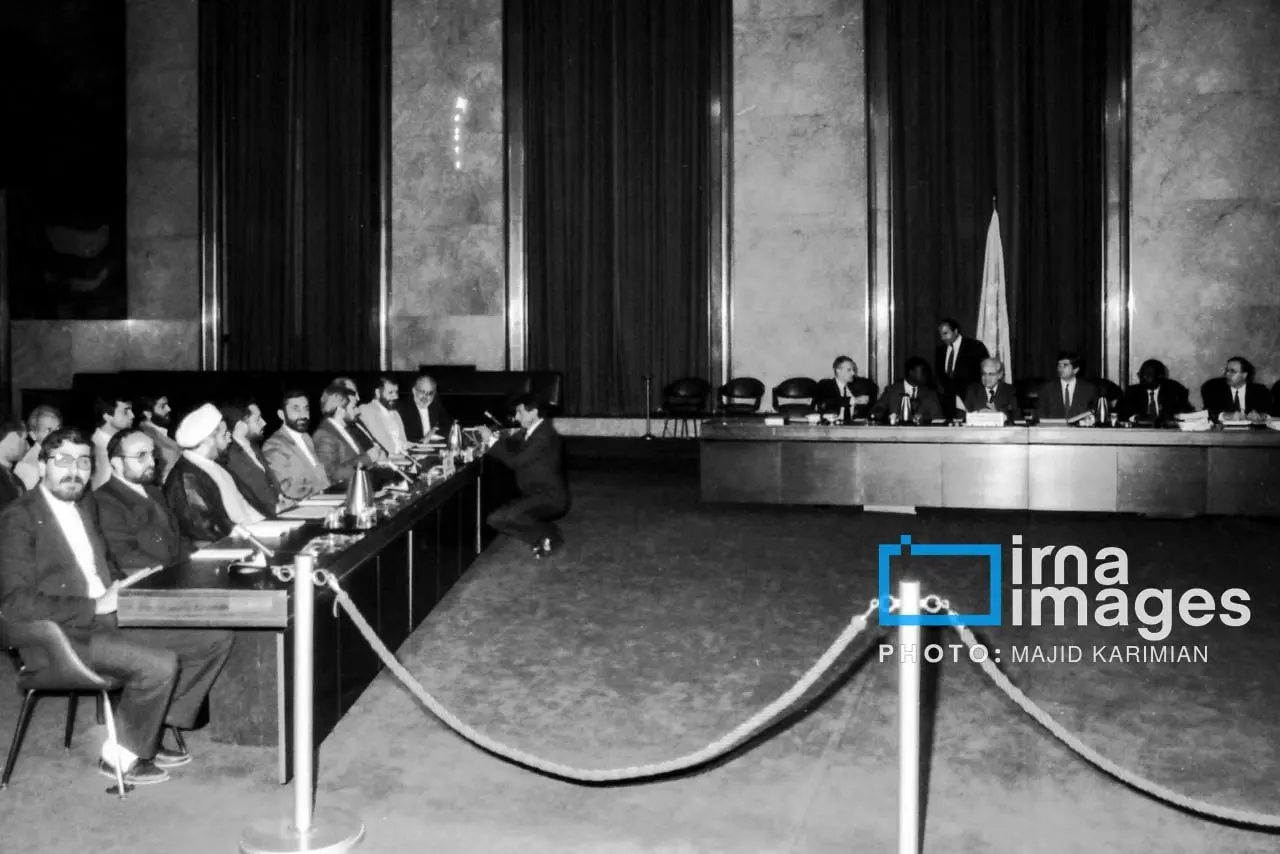 هیأت مذاکره پایان جنگ با عراق