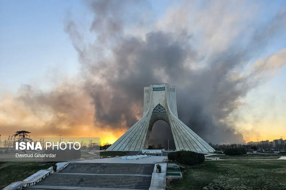 میدان آزادی بعد از انفجار