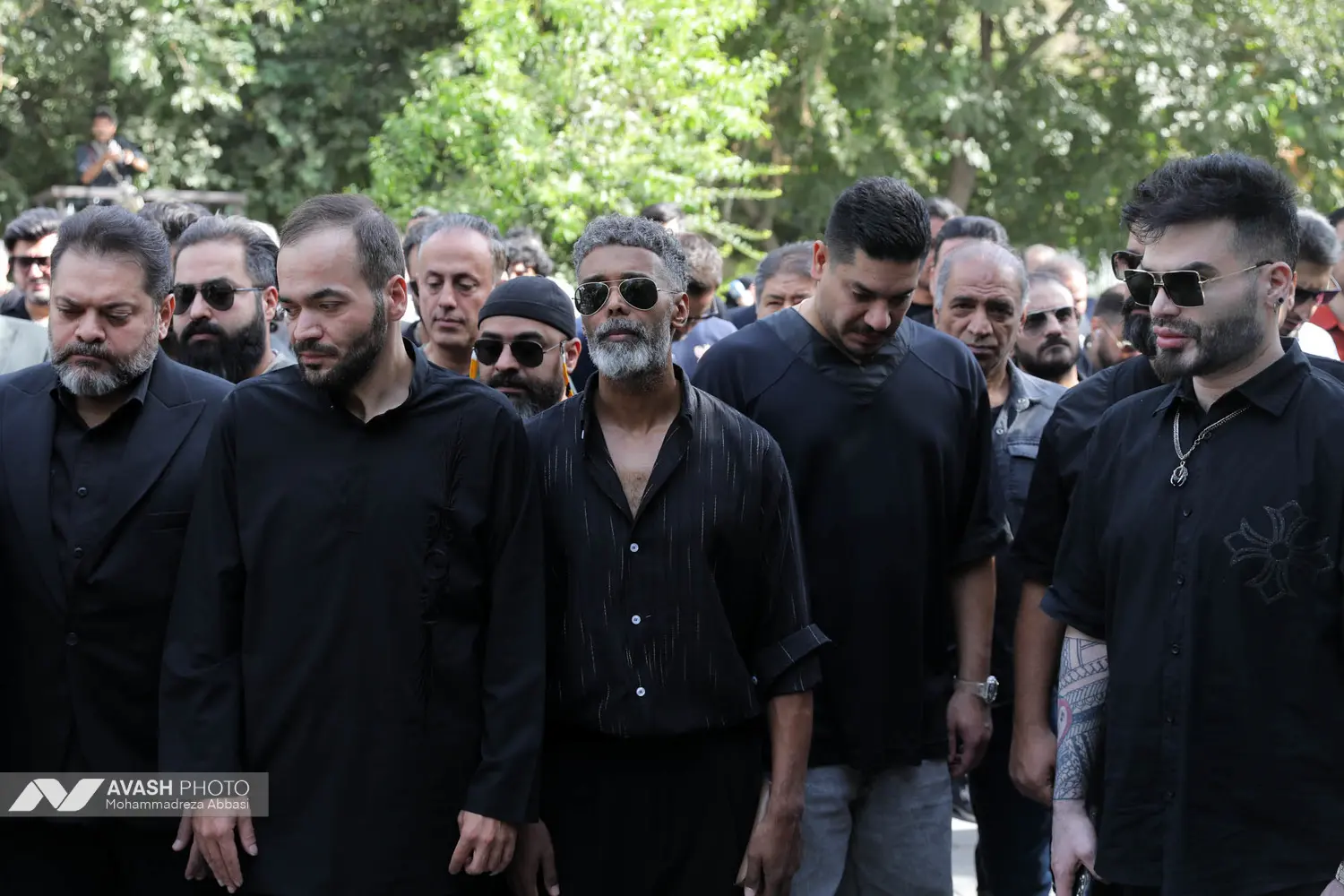 مراسم تشییع پیکر امید جهان