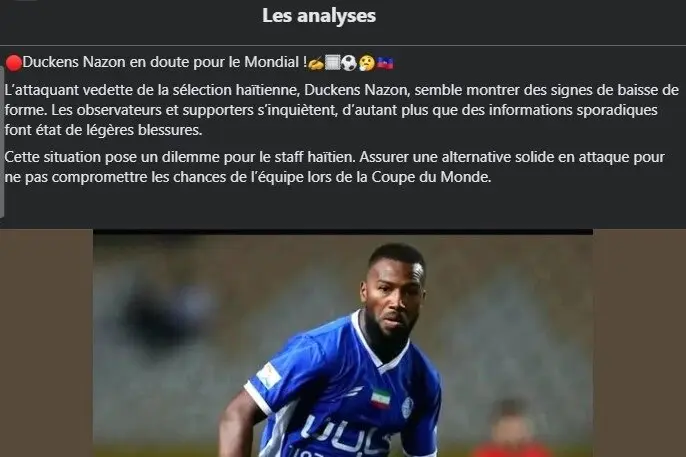 بازیکن هائیتی