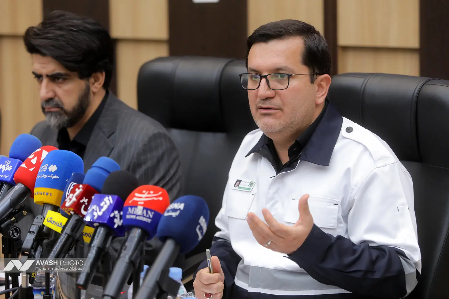 نشست خبری  سرپرست سازمان پیشگیری و مدیریت بحران شهر تهران