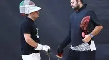 تمرینات آمادگی شمشیربازان کاروان سفیران اقتدار