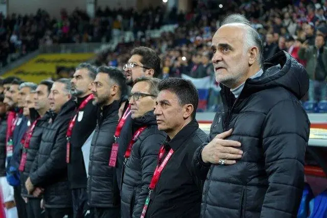 کادر فنی تیم ملی شهرآورد را از نزدیک تماشا می‌کند