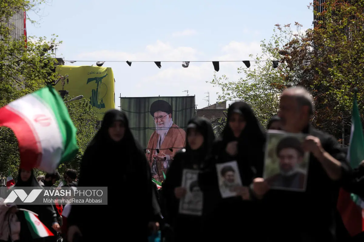 مراسم اربعین رهبر شهید انقلاب در تهران