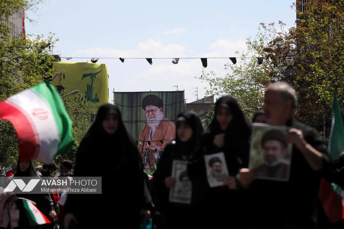 مراسم اربعین رهبر شهید انقلاب در تهران
