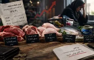 جهش ۱۲۷ درصدی قیمت گوشت و تهدید امنیت غذایی/ حذف ماهی، مرغ و گوشت از سفره ایرانیان