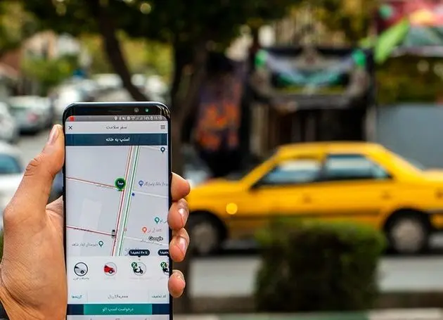 سرگردانی در چهارراه‌های فناوری/ تاکسی‌های خطی پشت به خیابان رو به  اسنپ و تپسی!