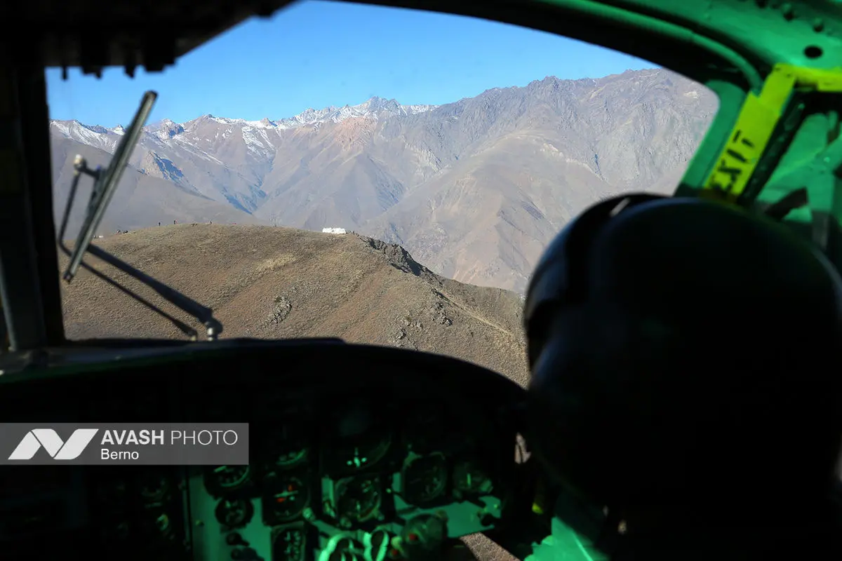 عملیات مهار آتش‌سوزی مناطق کوهستانی روستاهای دلیر و الیت