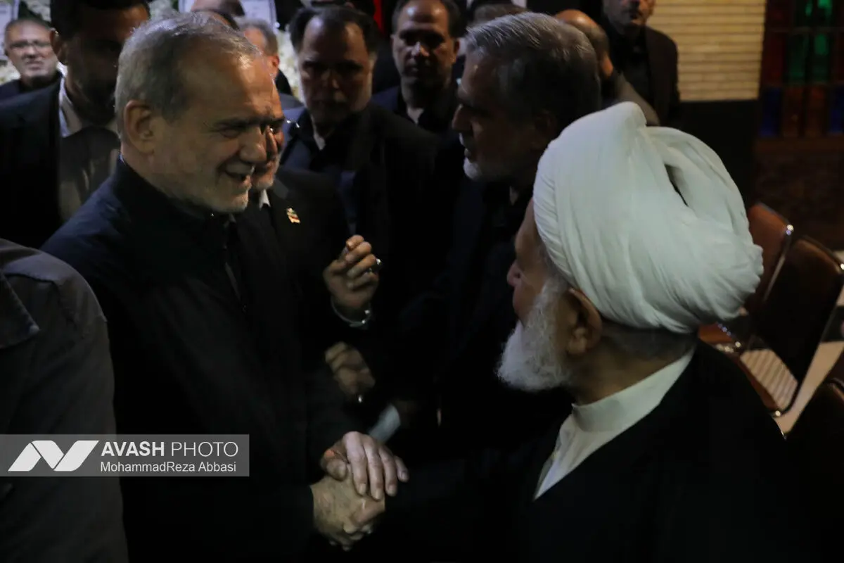 مراسم ختم «احمد ناطق نوری»