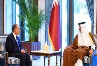 امیر قطر و وزیر خارجه مصر بر اهمیت پایان جنگ در منطقه تاکید کردند