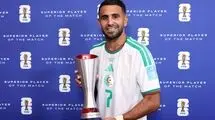 محرز بهترین بازیکن میدان در بازی الجزایر و اتریش شد