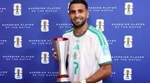 محرز بهترین بازیکن میدان در بازی الجزایر و اتریش شد