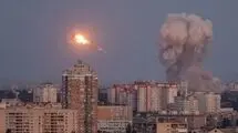 حمله به ساختمان دولتی اوکراین با 747 پهپاد و 4 موشک