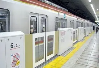 نصب درهای جداکننده در خطوط جدید مترو تهران