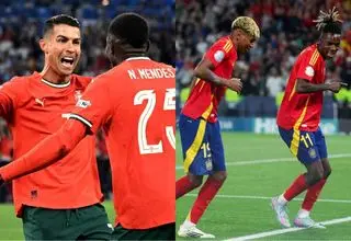جدال اسپانیا و پرتغال برای قهرمانی