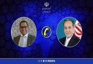 رایزنی عراقچی با وزیر خارجه سریلانکا 