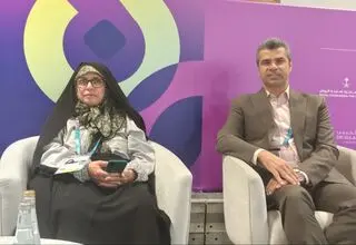 ساعی و فرهادی‌زاد نظاره‌گر رقابت‌های تکواندو
