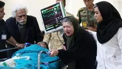 فریبا متخصص و مسعود فروتن در یک فیلم