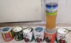 کنسرو کله‌پاچه با طعم مخدر شیشه در فرودگاه امام + عکس