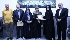 نسرین بختیار پس از ۴۷ سال دوباره در جمع خانواده والیبال