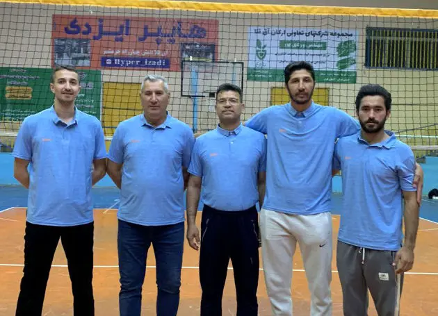 آغاز به کار تیم والیبال «صابر قهرمان» در آق‌قلا