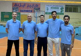 آغاز به کار تیم والیبال «صابر قهرمان» در آق‌قلا