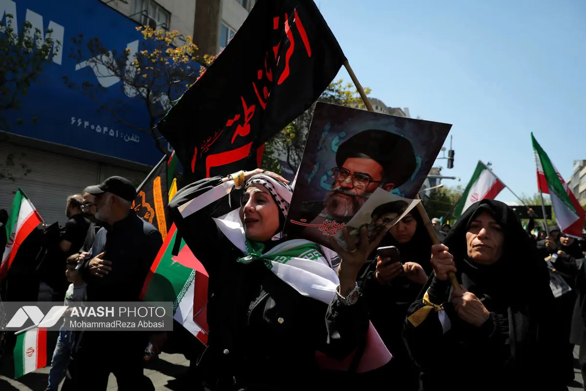 مراسم اربعین رهبر شهید انقلاب در تهران-۲ 