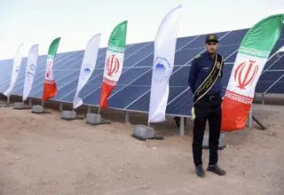 افتتاح بزرگ‌ترین نیروگاه خورشیدی استان یزد با سرمایه‌گذاری بیش ‌از ۵۰ میلیون یورو