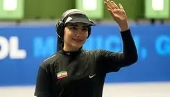 رستمیان در رده ۲۲ تپانچه ۱۰ متر ​​​​​​​جام‌ جهانی ایستاد